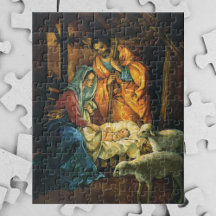 Weihnachtskrippe, Baby Jesus in Gefahr