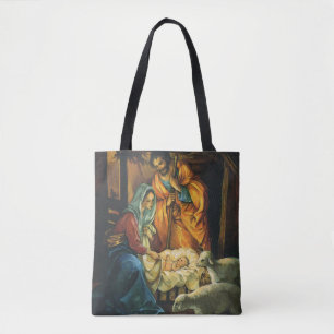 Weihnachtskrippe, Baby Jesus in Gefahr Tasche
