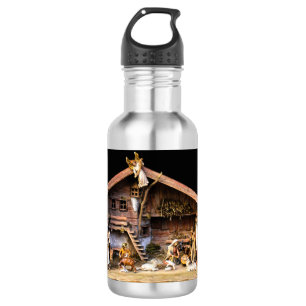 Weihnachtskrippe Edelstahlflasche