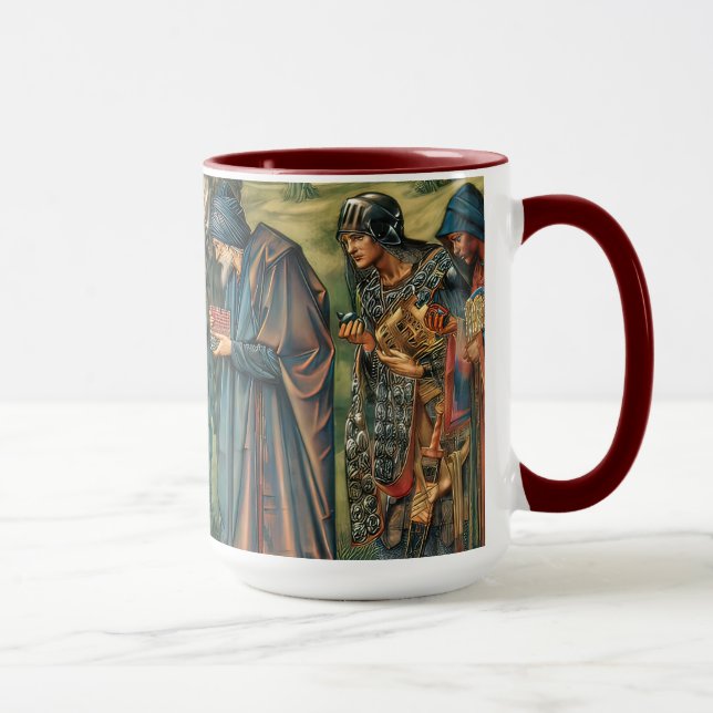 Weihnachtskrippe Jesus Adoration Jones Tasse (Rechts)