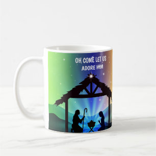 Weihnachtskrippe Kaffeetasse