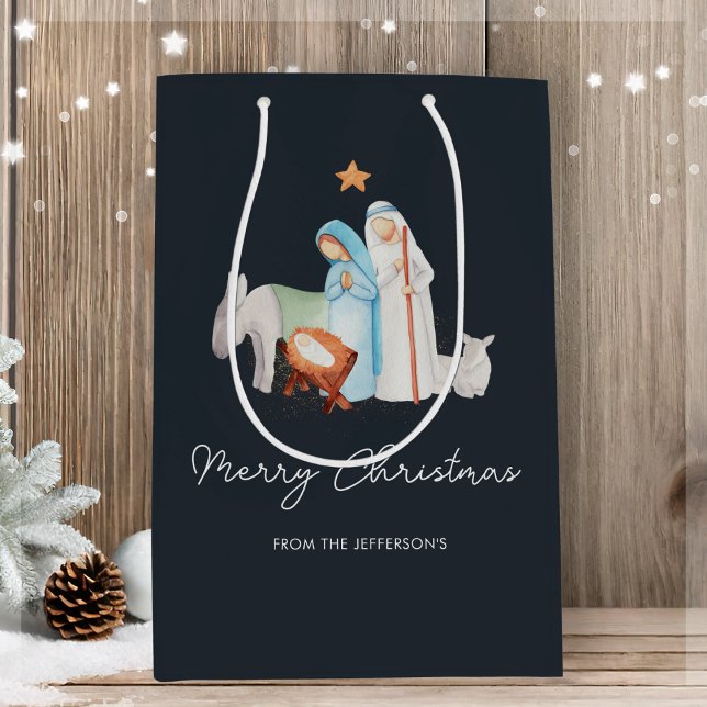 Weihnachtskrippe-Manager Geschenktasche Mittlere Geschenktüte (Von Creator hochgeladen)