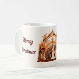 Weihnachtskrippe-Tasse Kaffeetasse
