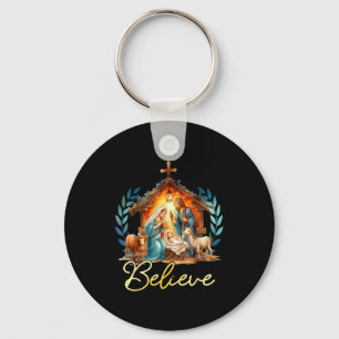 Weihnachtskrippen Glaubensstark Christliche Weihna Schlüsselanhänger