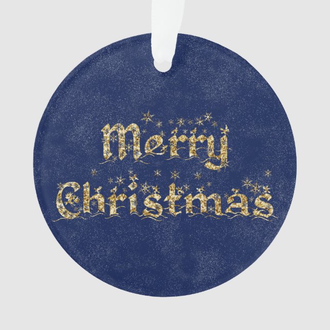 Weihnachtskrippen Religiöse Ornament (Vorderseite)