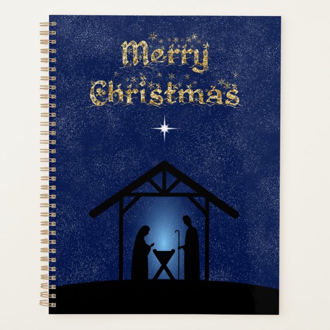 Weihnachtskrippen Religiöse Planer (Vorderseite)