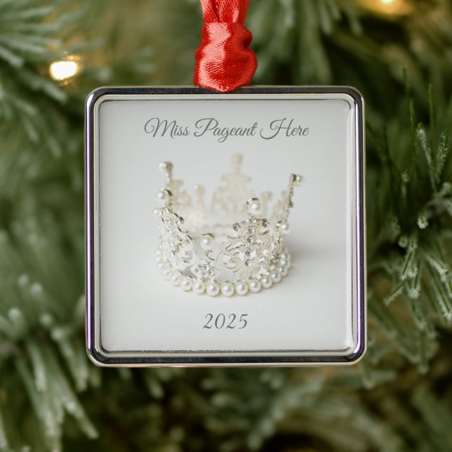 Weihnachtskrone-Ornament Ornament Aus Metall (Baum)
