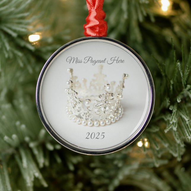 Weihnachtskrone-Ornament Ornament Aus Metall (Baum)