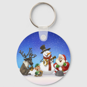 Weihnachtskrug-Band-Schlüsselanhänger Schlüsselanhänger