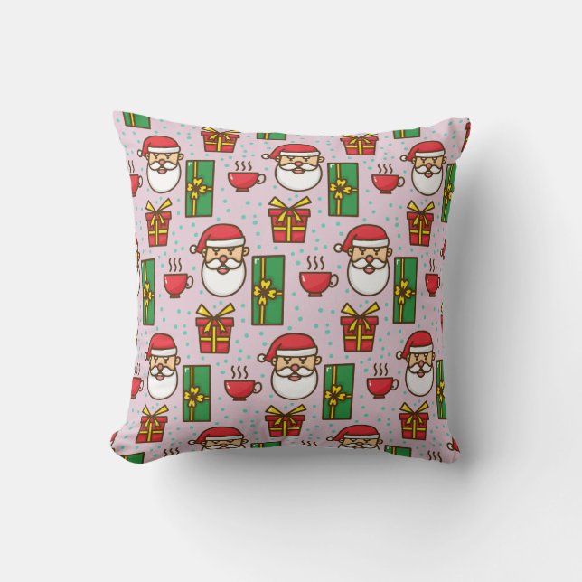 Weihnachtskrumpf Kissen (Vorderseite)