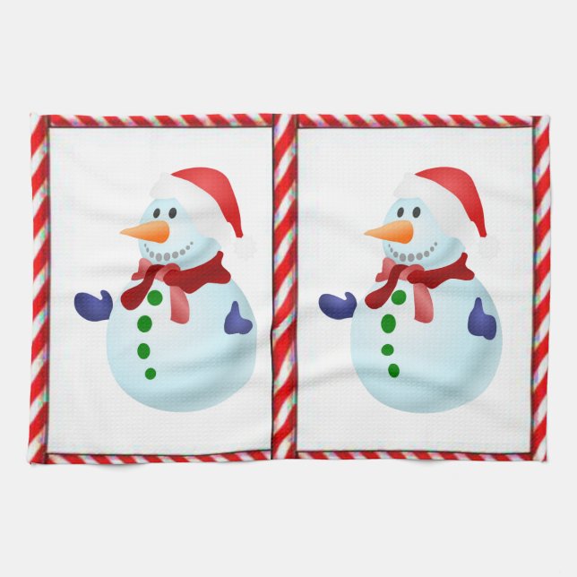 Weihnachtsküche Handtücher (Horizontal)