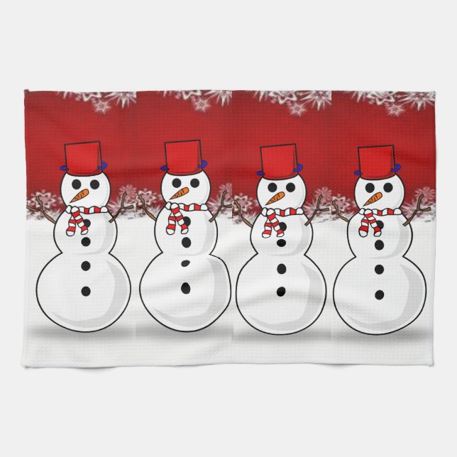 Weihnachtsküche Handtücher (Horizontal)