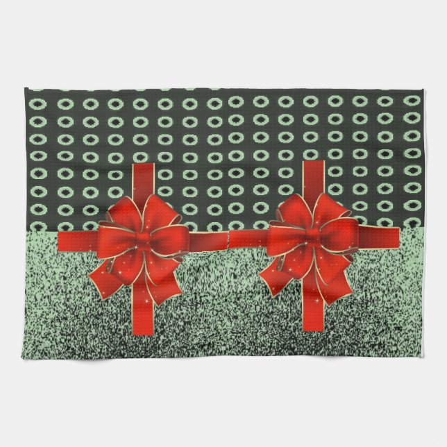 Weihnachtsküche Handtücher (Horizontal)