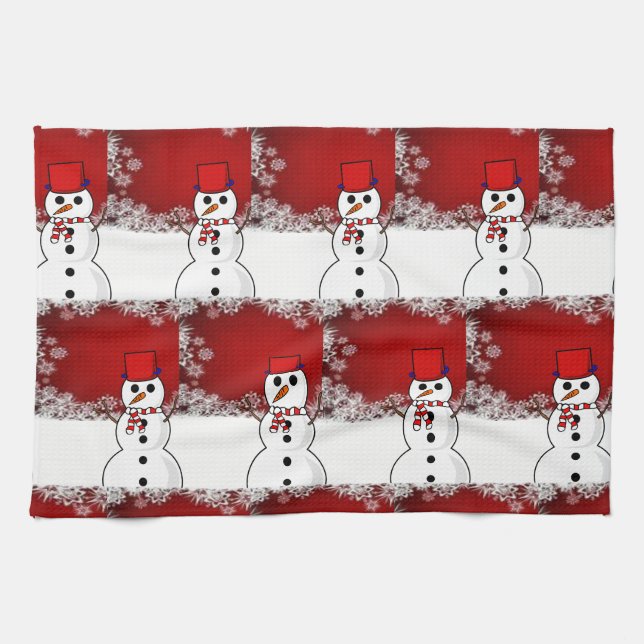 Weihnachtsküche Handtücher (Horizontal)