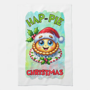 Weihnachtskuchen Kunst Geschirrtuch
