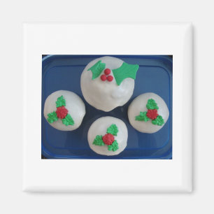 Weihnachtskuchen Magnet