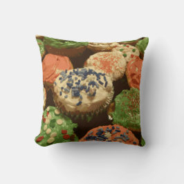 Weihnachtskuchen mit Sprinklen Kissen