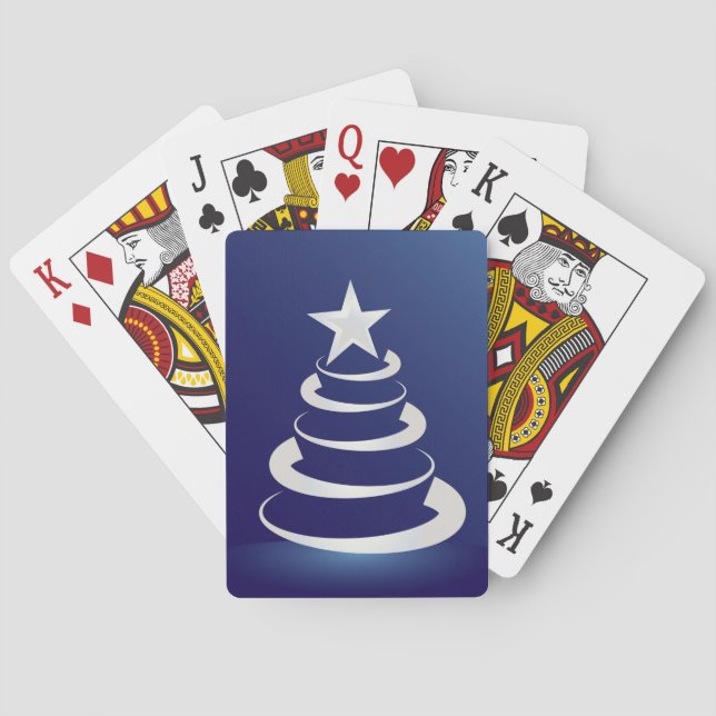 Weihnachtskuchen Spielkarten (Rückseite)