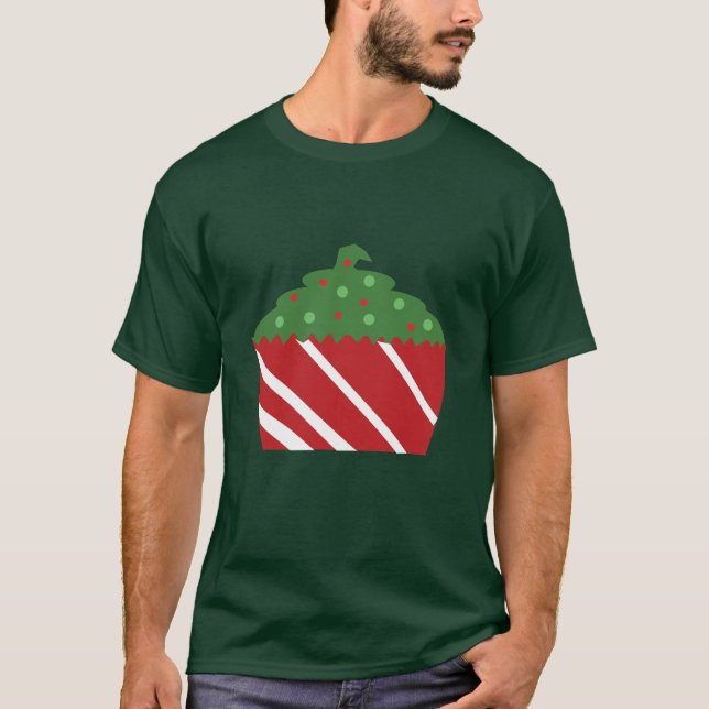 Weihnachtskuchen T-Shirt (Vorderseite)