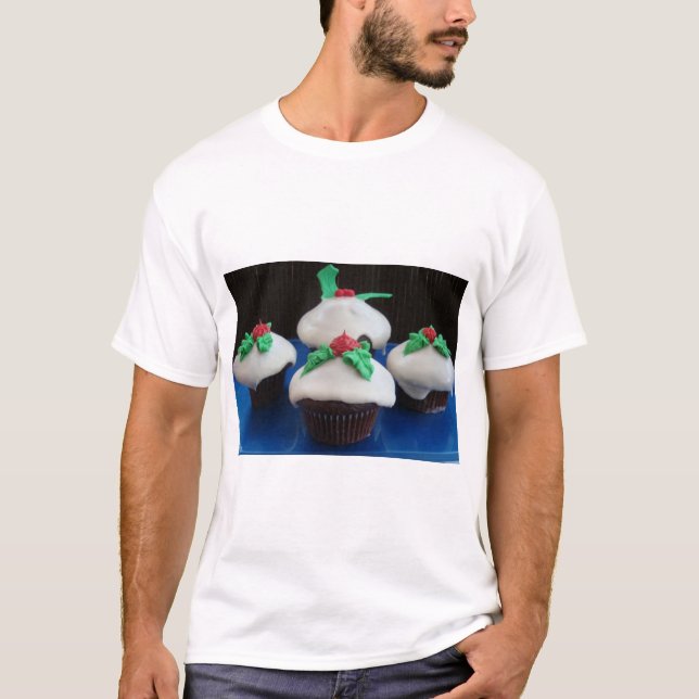 Weihnachtskuchen T-Shirt (Vorderseite)
