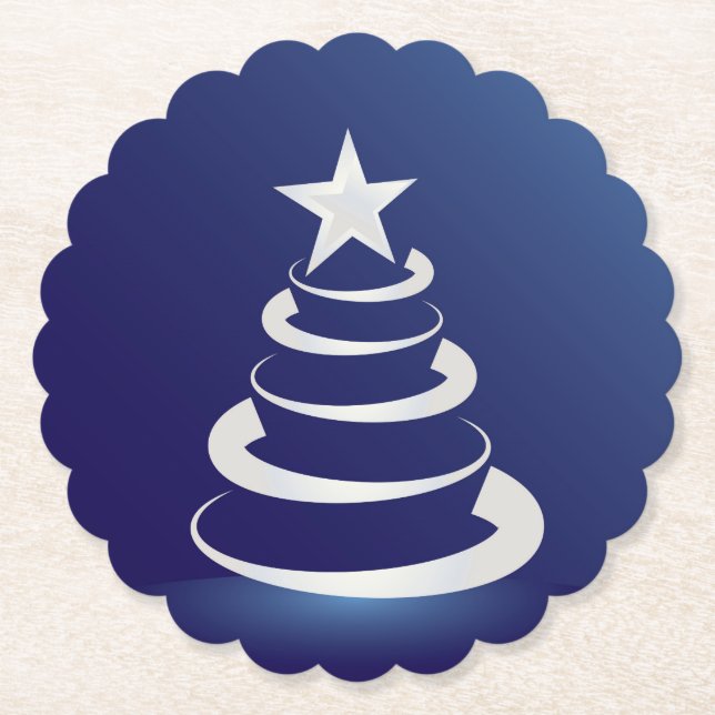 Weihnachtskuchen Untersetzer (Vorderseite)