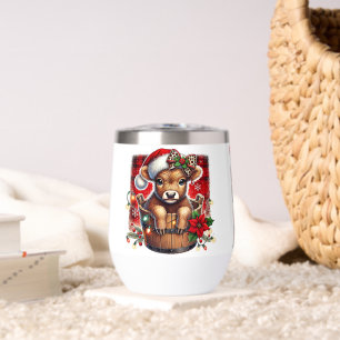 Weihnachtskühe Niedlicher Bauernhof