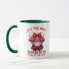 Weihnachtskühe-Tasse Tasse