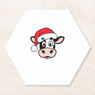 Weihnachtskühe Weihnachten Niedlich Weihnachten He Untersetzer