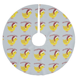 Weihnachtsküken Polyester Weihnachtsbaumdecke