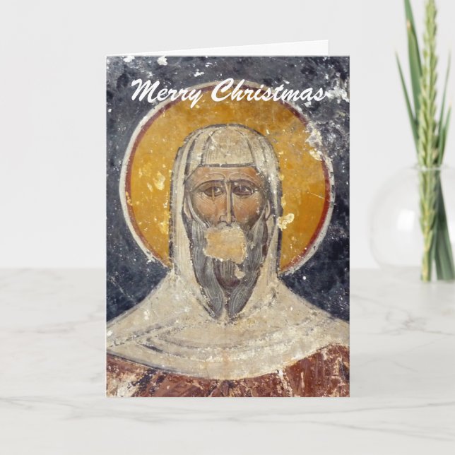 Weihnachtskunst Feiertagskarte (Vorderseite)