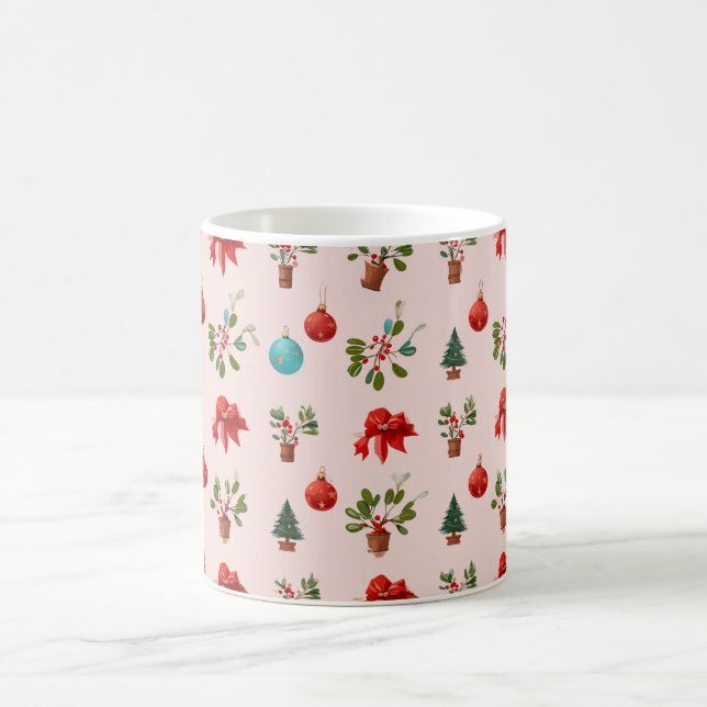 Weihnachtskunst Kaffeetasse (Mittel)