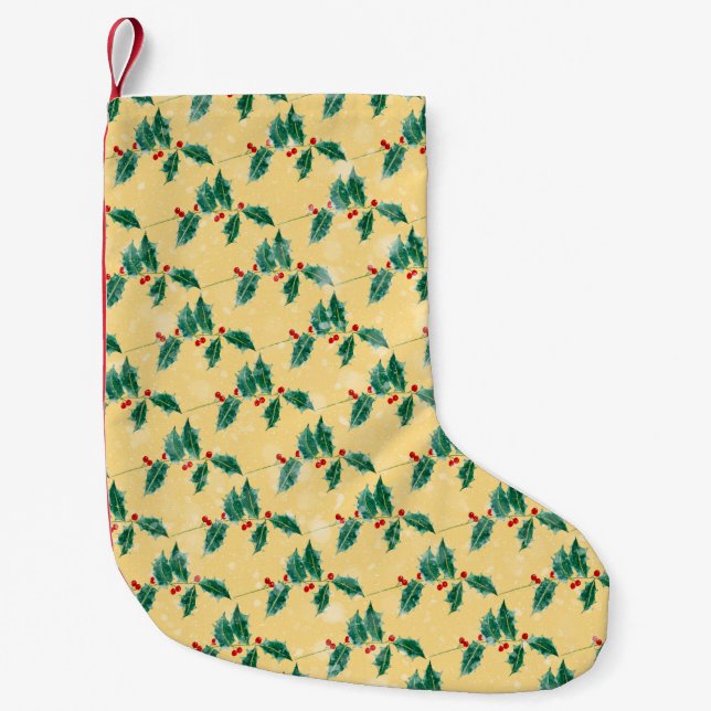 Weihnachtskunst Kleiner Weihnachtsstrumpf (Vorderseite)