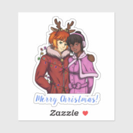 Weihnachtskuppel Aufkleber