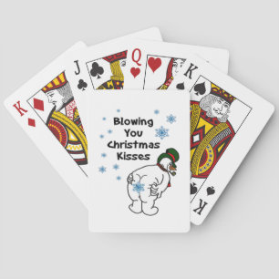 Weihnachtsküsschen für dich spielkarten