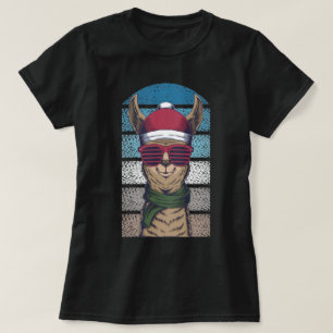 Weihnachtslama T-Shirt