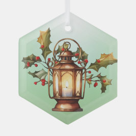 Weihnachtslandekunst Ornament Aus Glas
