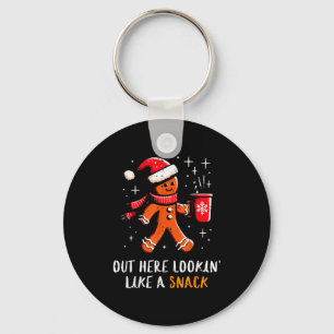 Weihnachtslebkuchen Aussehen Wie Snack Xmas W Schlüsselanhänger