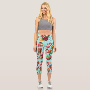 Weihnachtslebkuchen suttle capri leggings