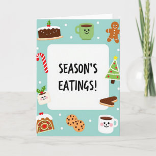 Weihnachtsleckereien Karte