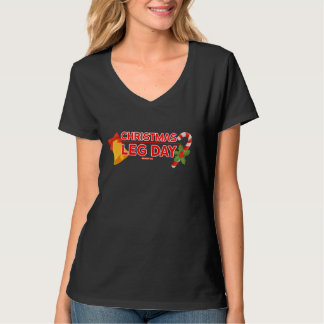 Weihnachtsledergymnastik Männer Frauen Weihnachtsa T-Shirt