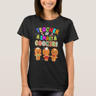 Weihnachtslehrer Niedliche Lebkuchen Kekse Männer  T-Shirt