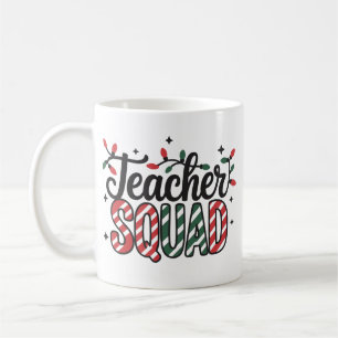 Weihnachtslehrer-Team Lustige Frohe Weihnachten Pa Kaffeetasse