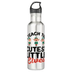 Weihnachtslehrer Xmas I lehre die Niedliche Li Edelstahlflasche