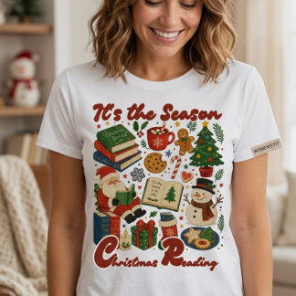 Weihnachtslektüre im Urlaub T-Shirt