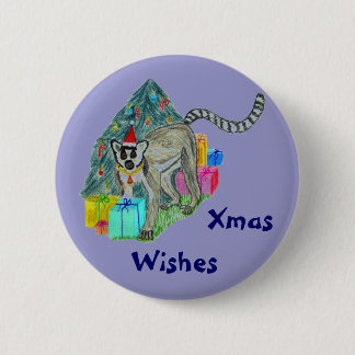 WeihnachtsLemur Button