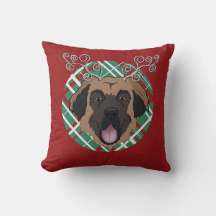 Weihnachtsleonberger Kissen