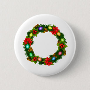 Weihnachtsleuchten Button