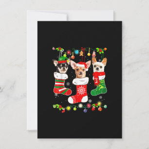 Weihnachtsleuchten Geschenk lustiger Weihnachtslie Dankeskarte
