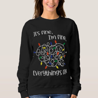 Weihnachtsleuchten in Ketten...................... Sweatshirt