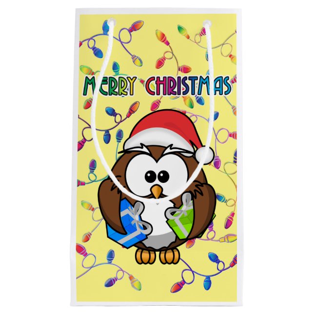 Weihnachtsleuchten Kleine Geschenktüte (Vorderseite)